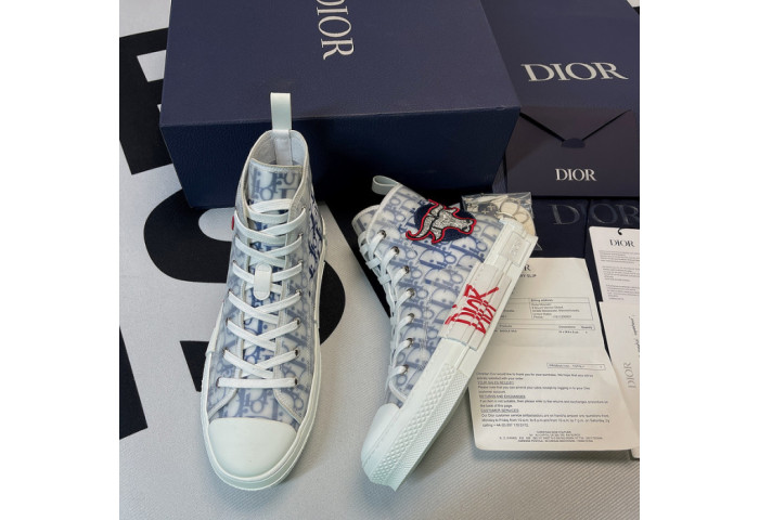 B23 OBLIQUE HIGH TOP SNEAKERS T00480H082