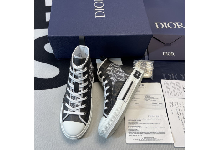 B23 OBLIQUE HIGH TOP SNEAKERS T00480H092