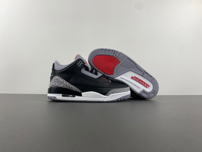 Air Jordan 3 Retro "Black Cement" 2024 DN3707-010