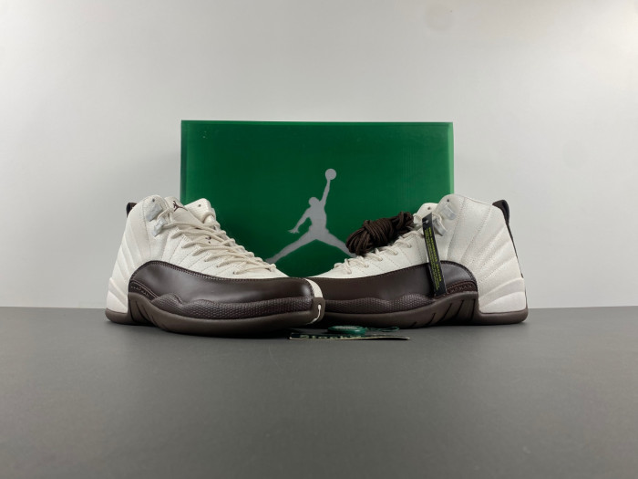 Air Jordan 12 White/Baroque Brown-Sail FZ5026-100