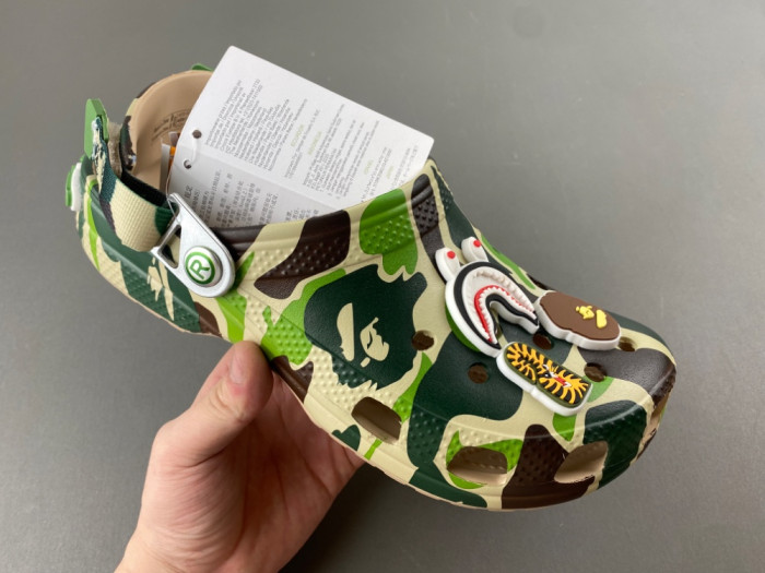 BAPE x Crocs Classic Clog 