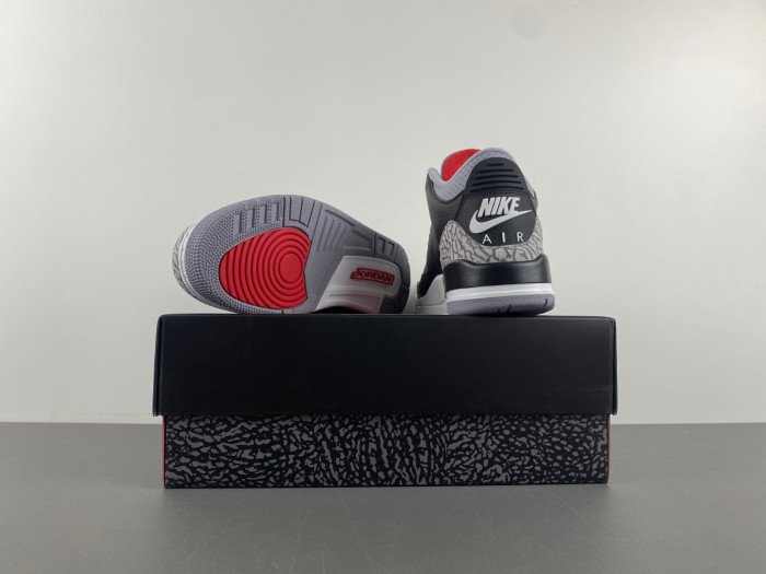 Air Jordan 3 Retro "Black Cement" 2024 DN3707-010