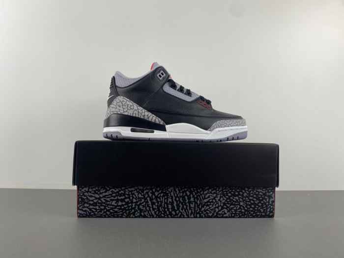 Air Jordan 3 Retro "Black Cement" 2024 DN3707-010