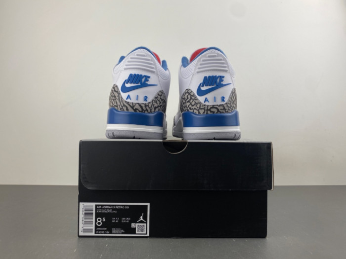 Air Jordan 3 Retro OG “True Blue” 854262 106