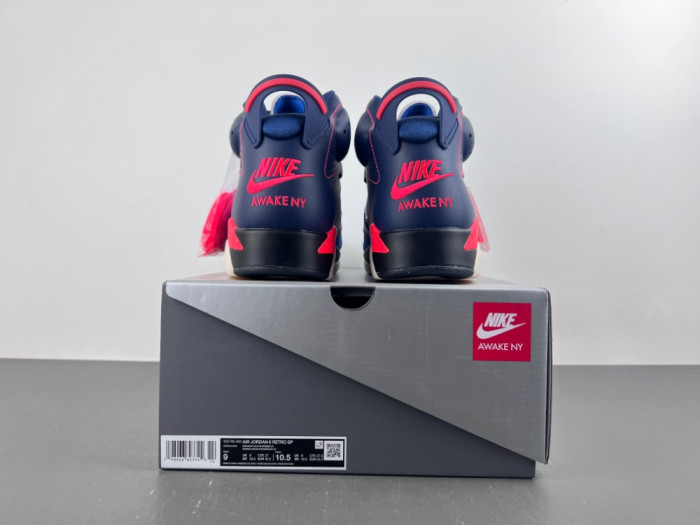 Awake NY x Air Jordan 6「Midnight Navy」IQ5706-400