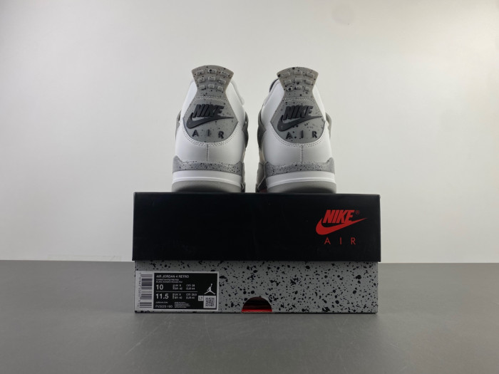 Air Jordan 4 “White Cement” (2025) FV5029-100