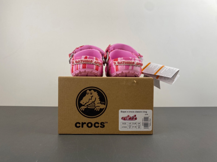 BAPE x Crocs Classic Clog 