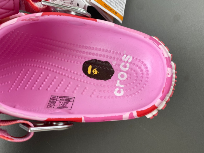 BAPE x Crocs Classic Clog 