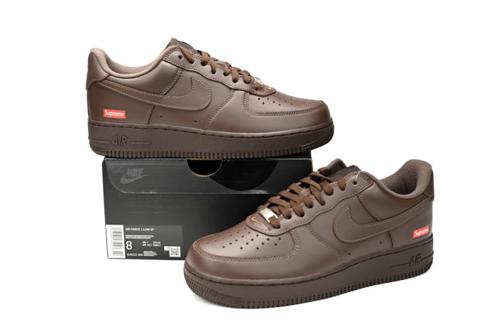 Supreme x Nike Air Force 1 Low "Baroque Brown"