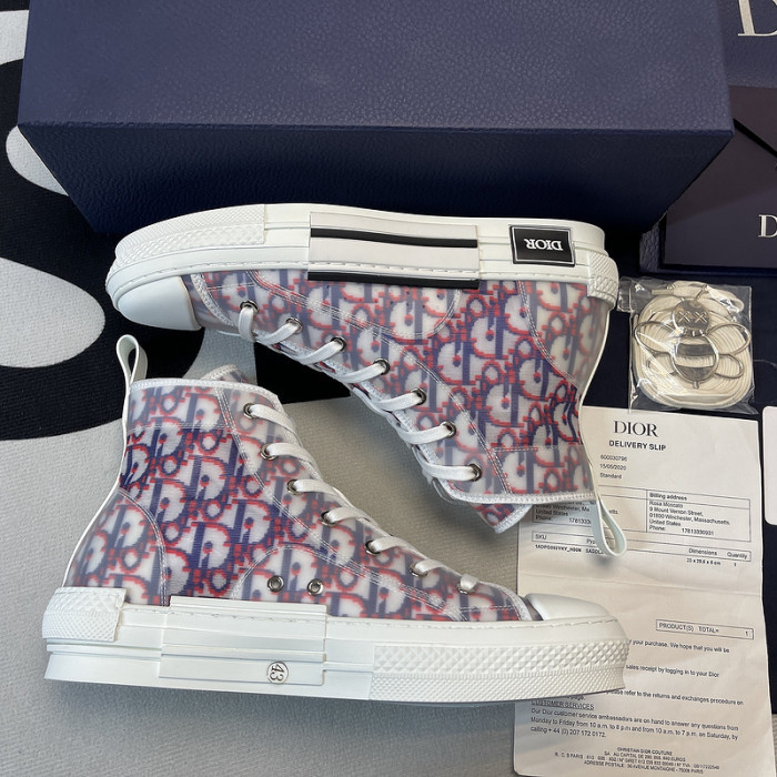 B23 OBLIQUE HIGH TOP SNEAKERS T00480H081