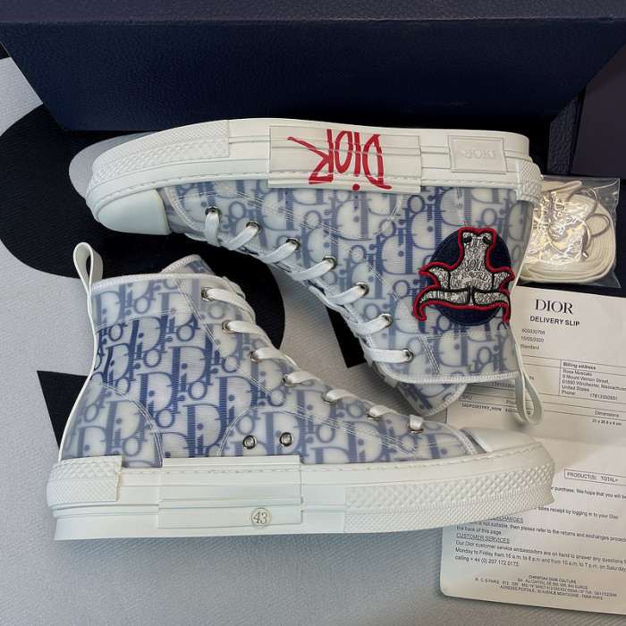 B23 OBLIQUE HIGH TOP SNEAKERS T00480H082