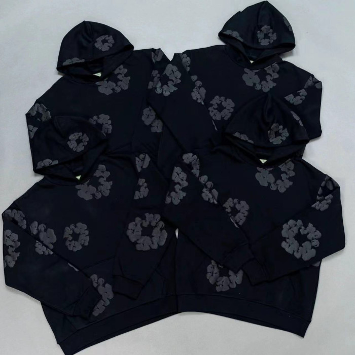 DENIM TEARS MONO Cotton Wreath Hoodie