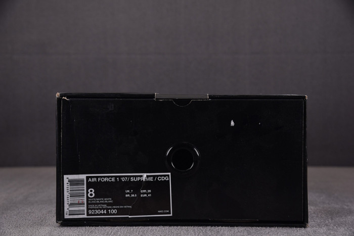 NIKE AIR FORCE 1 LOW SUPREME COMME DES GARCONS SHIRT 923044-100