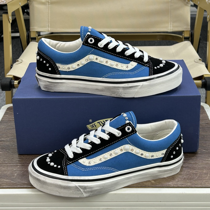 VANS LX OLD SKOOL 36 PEARLIZED PACK BLACK NAVY VN000E8VYA6
